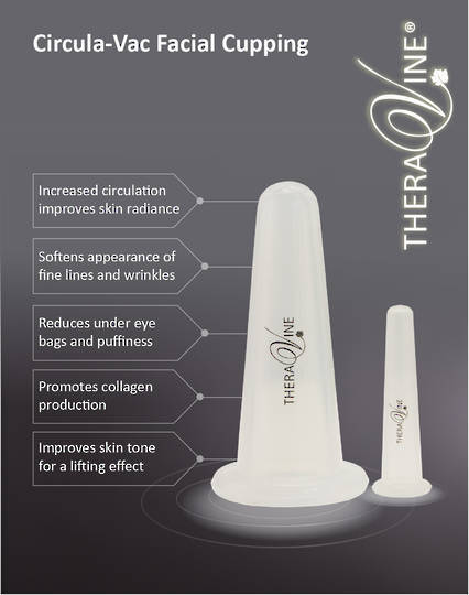 TheraVine™ Retail CirculaVac Facial Cupping Duo GIFT WITH PURCHASE image 1
